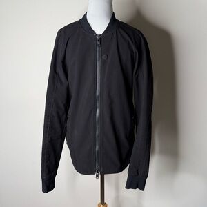 The Arrivals Black Modern Bomber Jacket